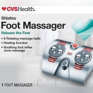 CVSHealth.
Shiatsu
Foot Massager